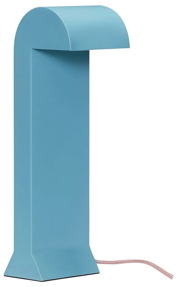 Veioză albastră LED cu intensitate reglabilă (înălțime 34 cm) Soothe – Hübsch