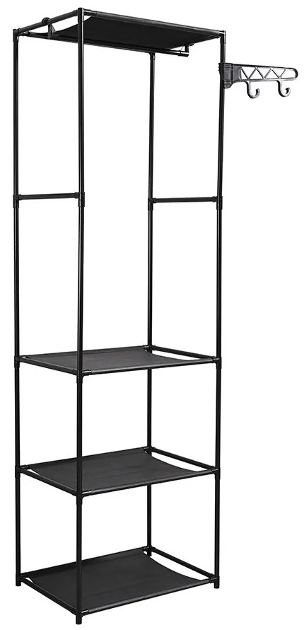 Suport pentru haine LRA-03 negru