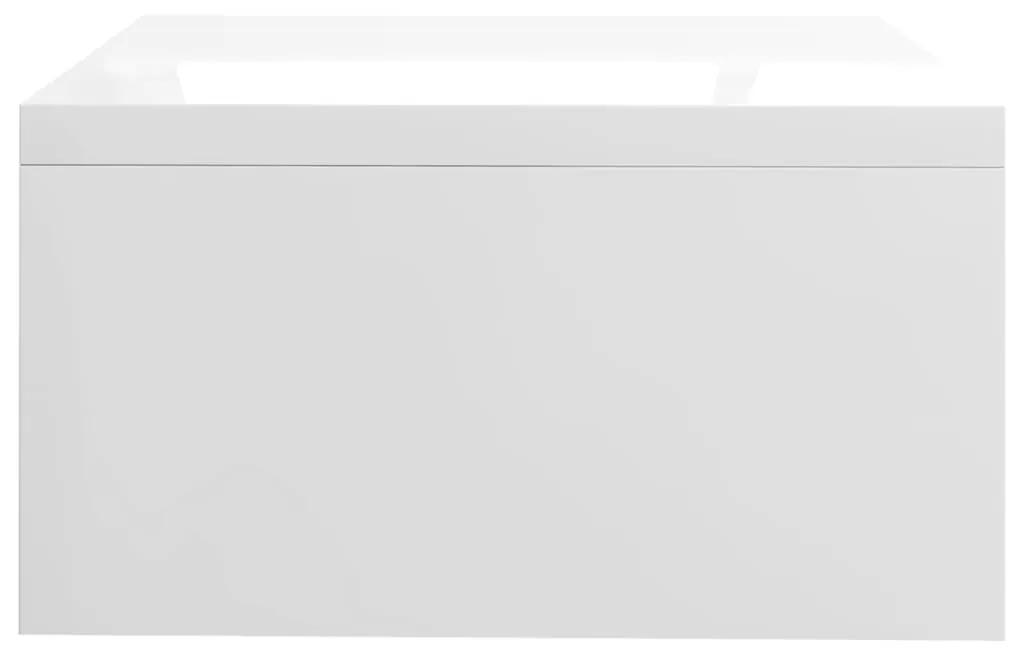 Suport monitor, alb foarte lucios, 42 x 24 x 13 cm, PAL 1, Alb foarte lucios
