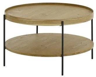 Masă de cafea FURNI din stejar