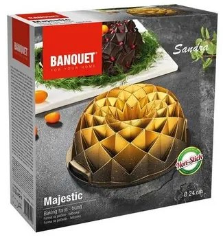 Formă pentru chec Banquet MAJESTIC Sandra diametru 24 cm