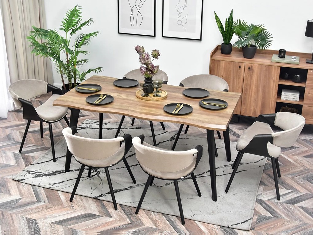 Scaun Bjorn K (bej + negru). 1110930