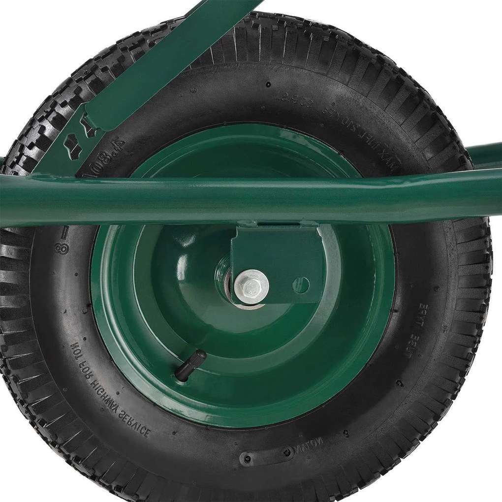 Juskys Roabă de grădină - 100 litri