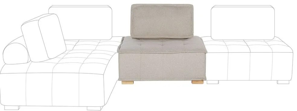 Fotoliu Tamisha (bej deschis). Promo -35%. 1035645