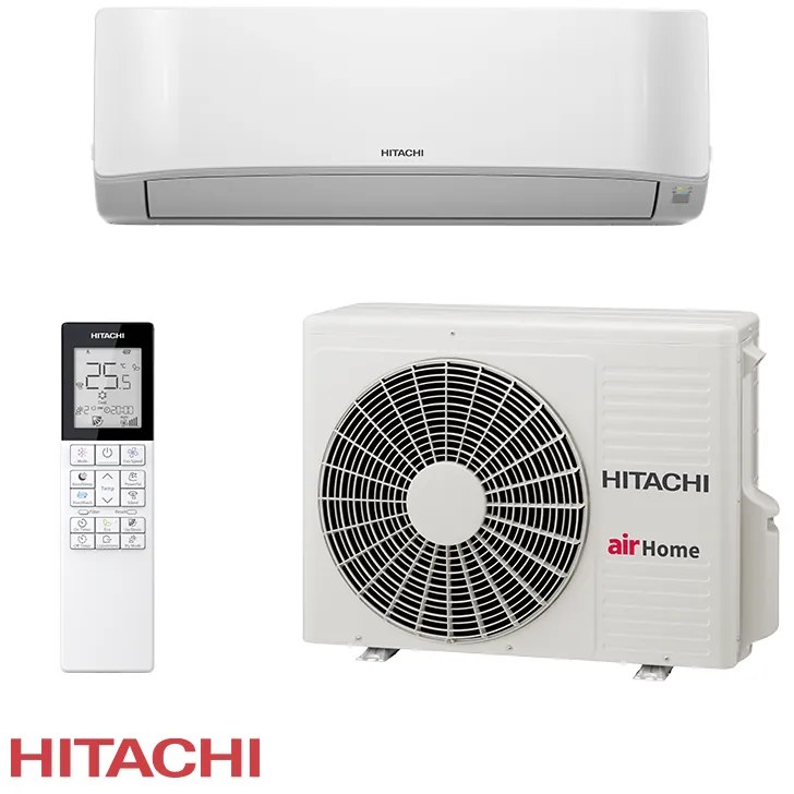 Aparat de aer conditionat inverter Hitachi AirHome 400 RAK-DJ50PHAE / RAC-DJ50PHAE, 18000 BTU, 37 m², A++/A+, Wi-Fi, R-32, Alb