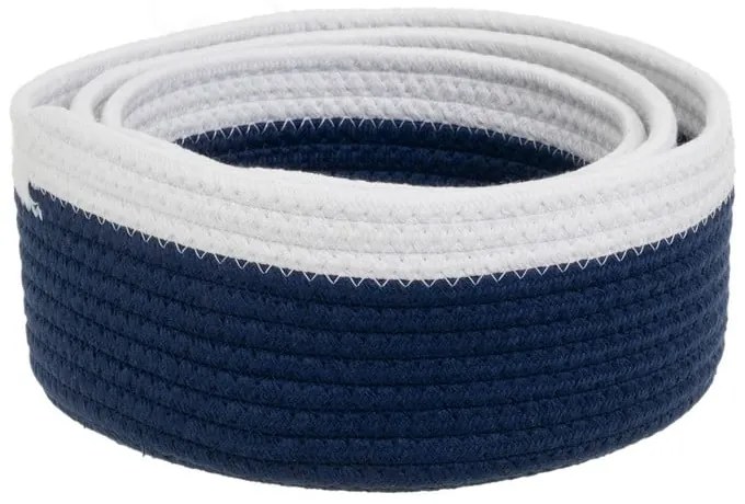 Coșuri de depozitare 3 buc. din material textil ø 26x11 cm – Casa Selección