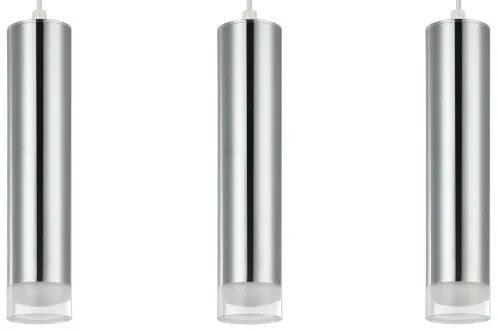 Lustră pe cablu ARMIN 3xGU10/10W/230V crom lucios