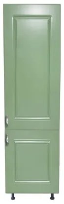 Corp pentru frigider incorporabil Zebra MDF verde drept