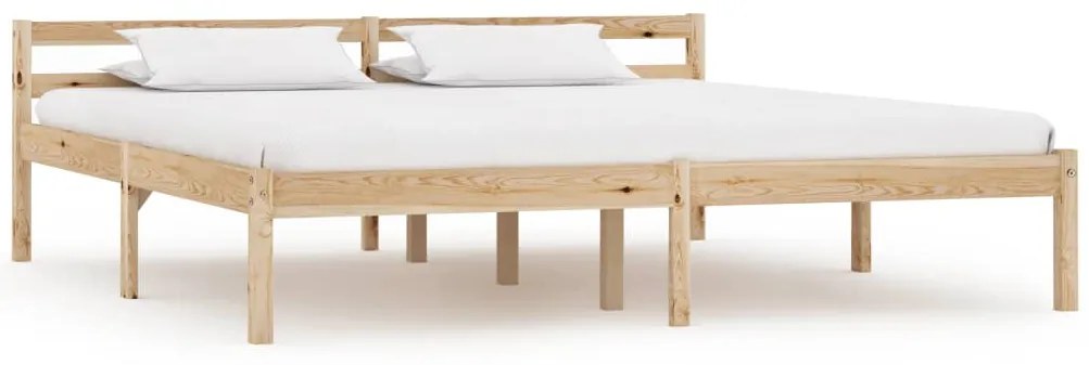 vidaXL Cadru de pat, 160 x 200 cm, lemn masiv de pin