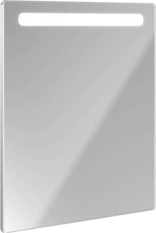 Oglinda cu iluminare LED Massi Solas 70x70 cm crom