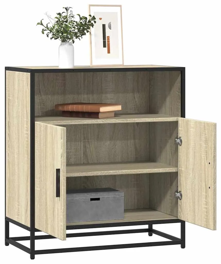 vidaXL Bufetă Stejar Sonoma 68x35x76 cm Lemn prelucrat