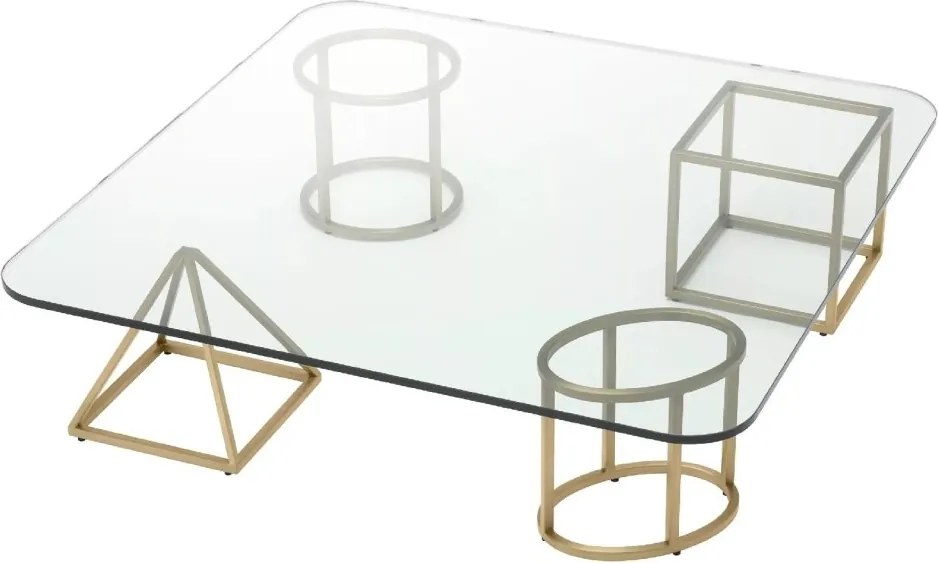 Masuta de cafea moderna design LUX Speiser 120x120cm