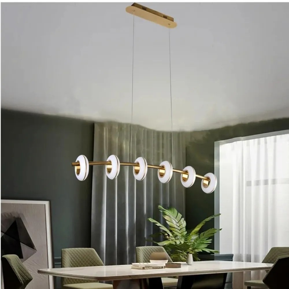 Lustra LED Cu Telecomanda, Elit's Esn6615-3LF, 60w
