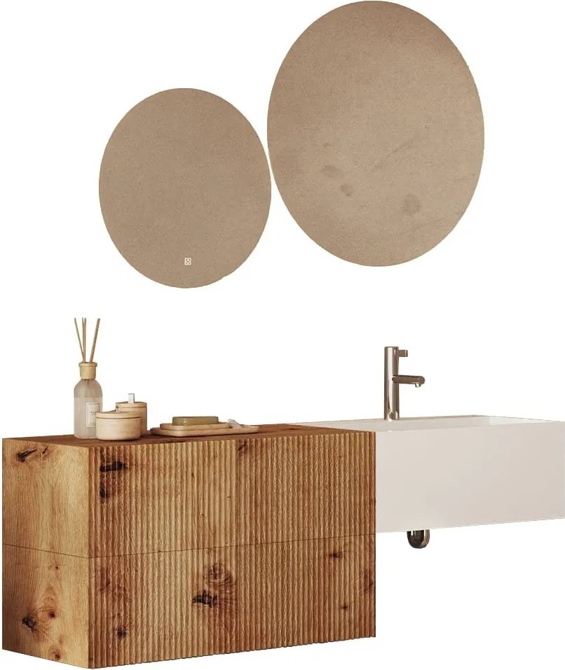 Set lemn masiv Mobilier Baie Suspendat Rimini Model R2