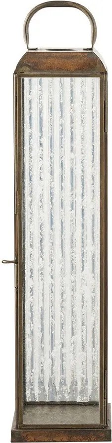 Felinar din metal/din sticlă (înălțime 49 cm) Herslev – House Nordic