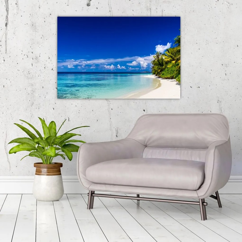 Tablou - Plaja tropicală (90x60 cm)