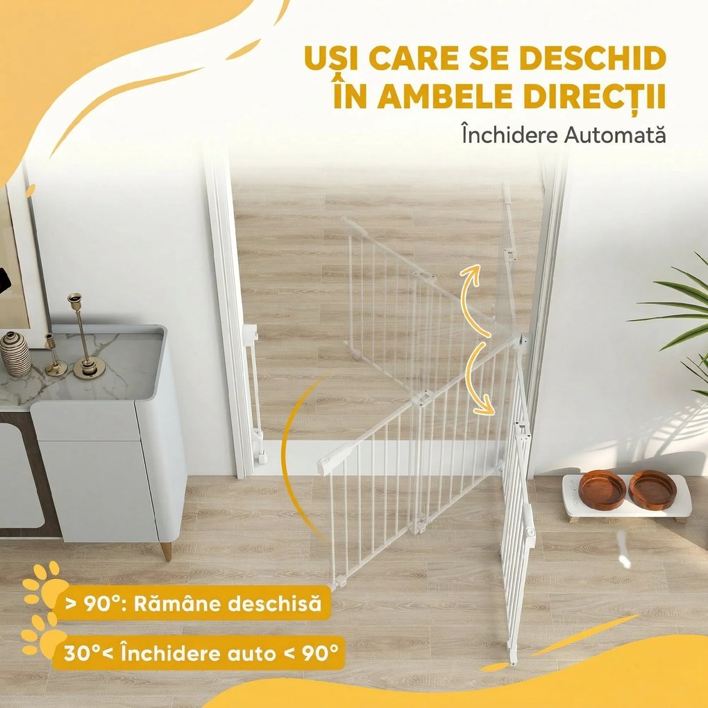 PawHut Barieră extensibilă divizor | Aosom Romania