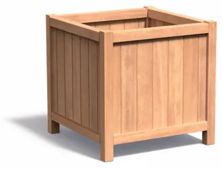 Vas de plante Tropical Wood - 80 x 80 x 80 cm