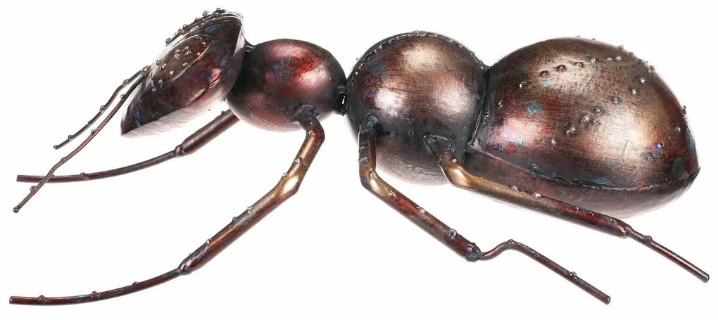 Decorațiune metalică pentru grădină, furnică, 33 x23 x 10 cm