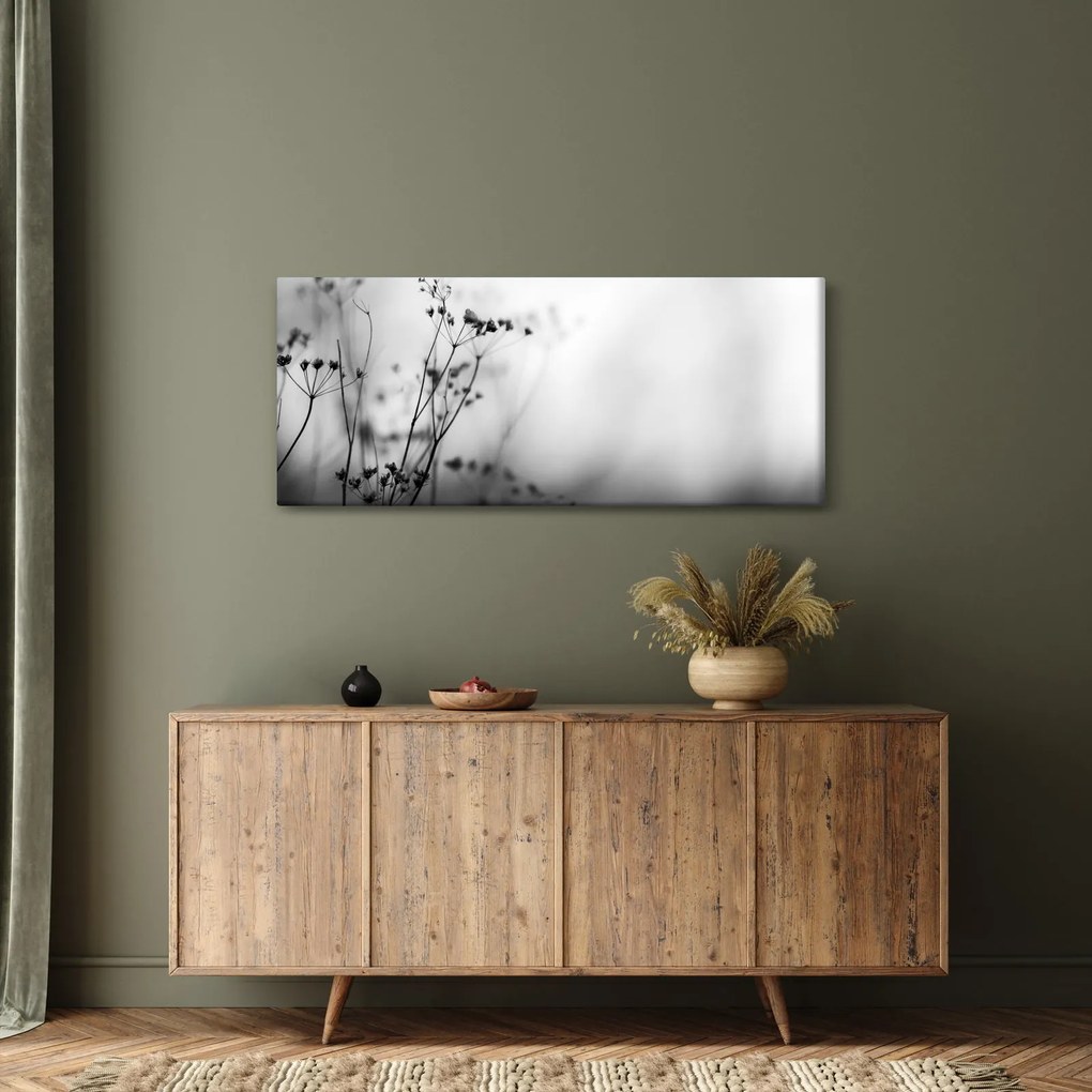 Tablou - Detailu florior de luncă (120x50 cm)