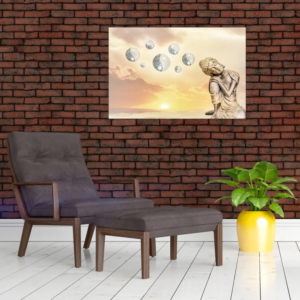 Tablou - Timp pentru meditații (90x60 cm)