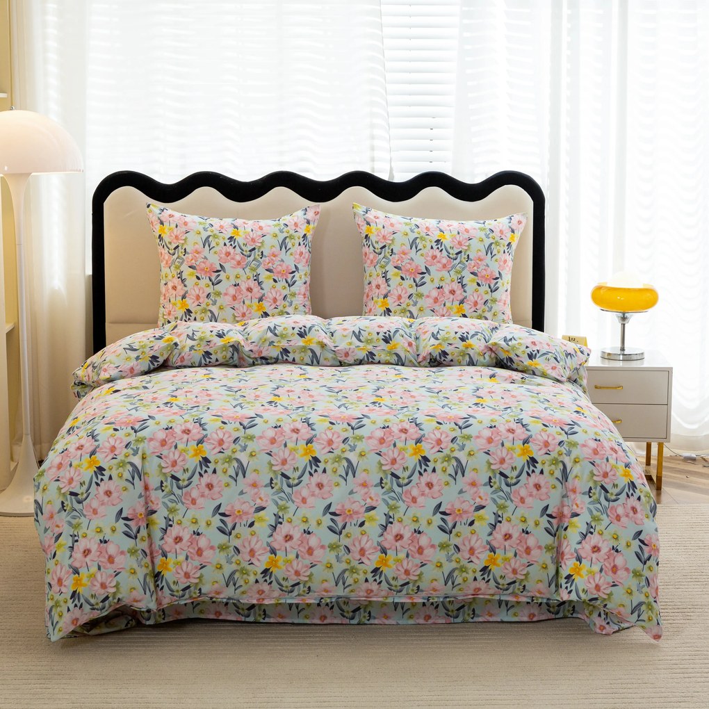 Lenjerie de pat din microfibra GARDENIA, colorata Dimensiune lenjerie de pat: 70 x 80 cm | 140 x 200 cm