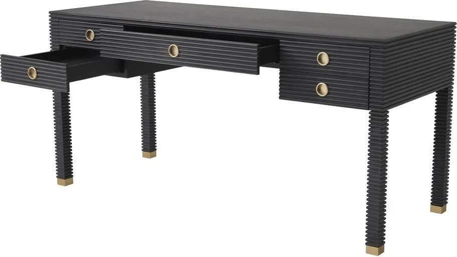 Birou design modern LUX din lemn de mahon Dimitrios 114437 HZ