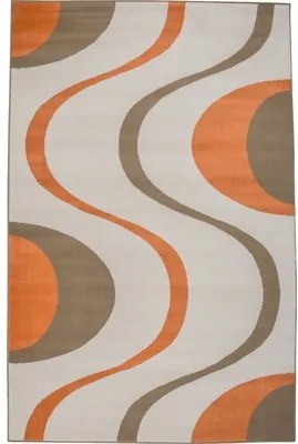 Covor Geolines bej-portocaliu 160x230 cm