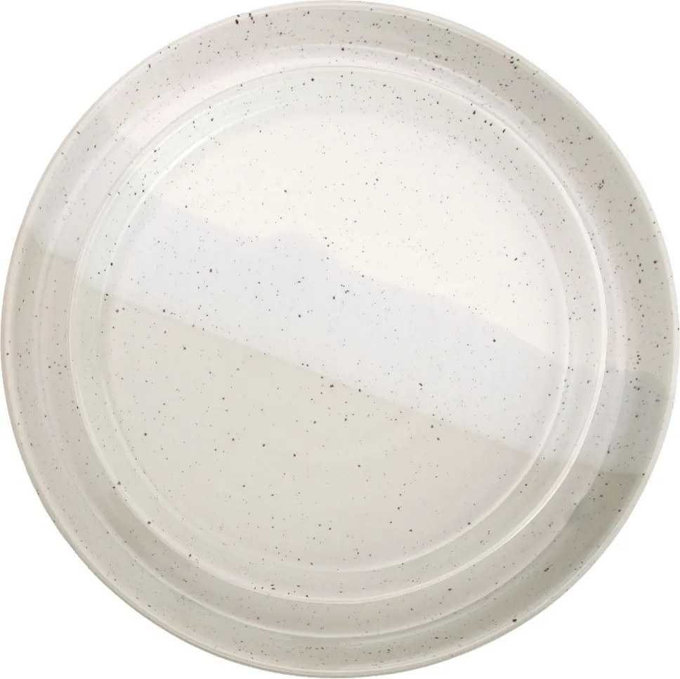 Set 2 Farfurii Artizan GRI Arhitect ( 1 Farfurie 25 cm 1 Farfurie 20 cm )