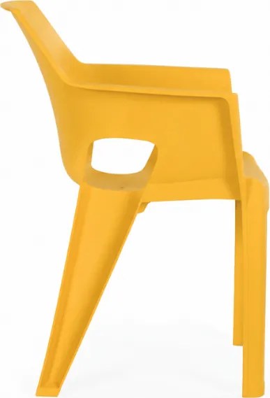 Scaun bucatarie pentru gradina HARTMAN IVY, galben