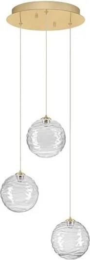 Lustra LED design decorativ 3000K BLAZIK D-36,5cm