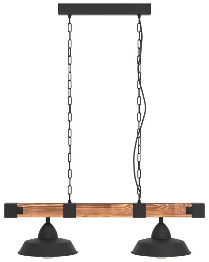 Candelabru pe lanț Eglo OLDBURY 44085, 2xE27/60W/230V
