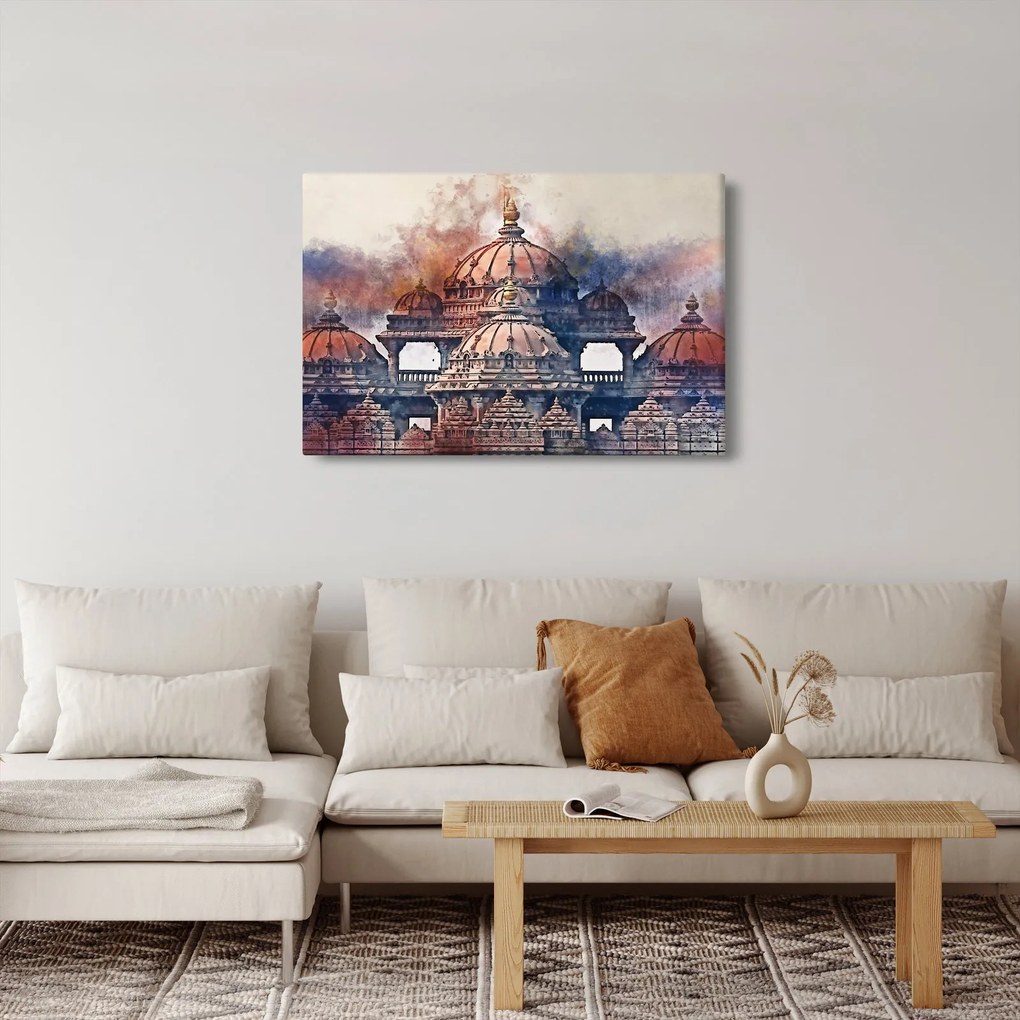 Tablou - Akshardham, New Delhi, India (90x60 cm)