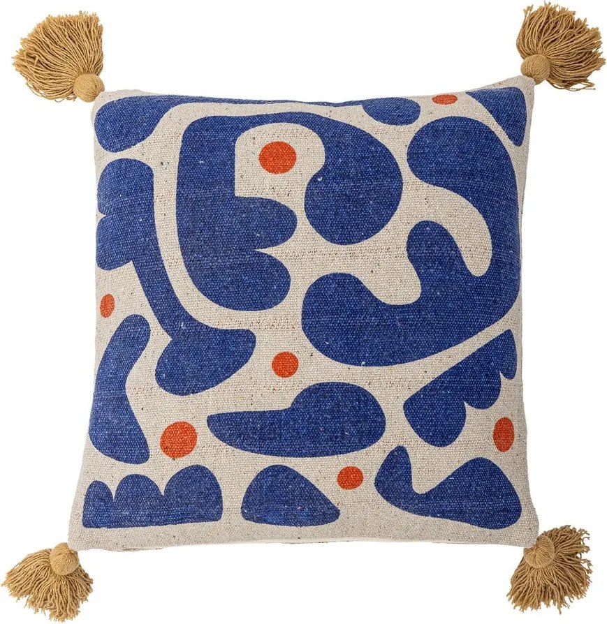 Pernă decorativă din bumbac reciclat 45x45 cm Eviaya – Bloomingville