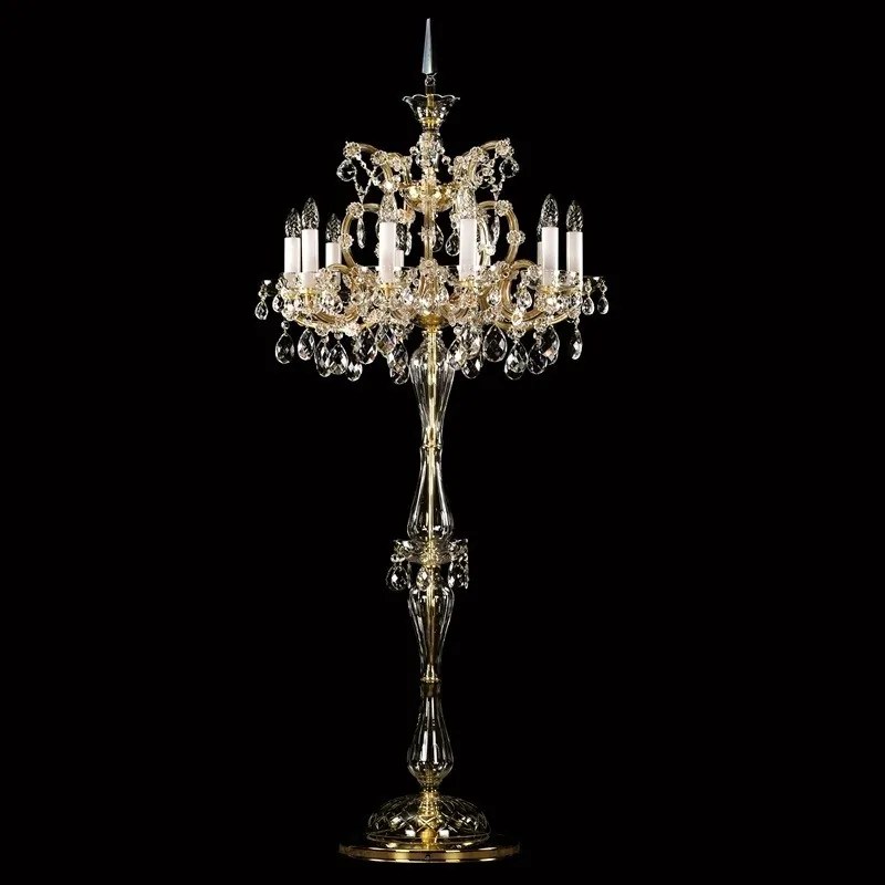 Lampadar, lampa de podea Cristal Bohemia Exclusive MARIA TEREZIA 16 FL