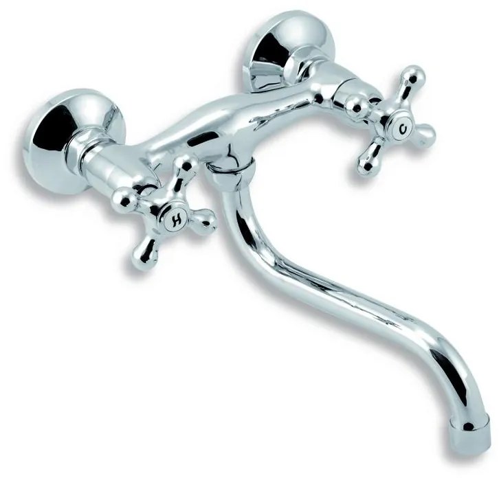 Novaservis - Baterie pentru chiuvetă/lavoar TITANIA RETRO, crom lucios