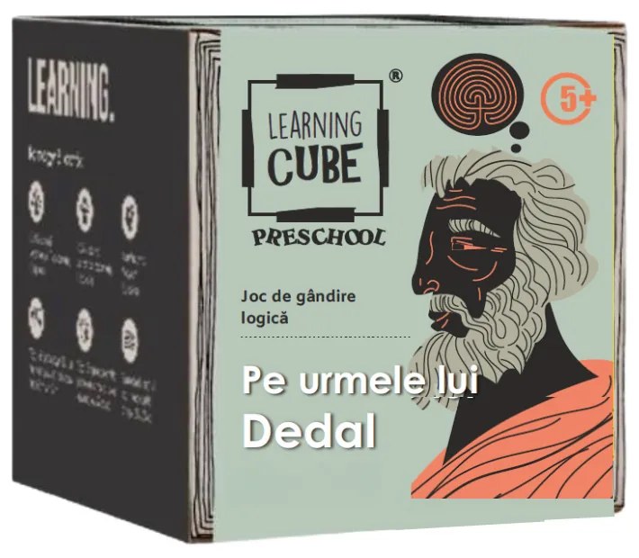 JOC DE LOGICA LEARNING CUBE® - PE URMELE LUI DEDAL - K-TOYZ (LC-034)