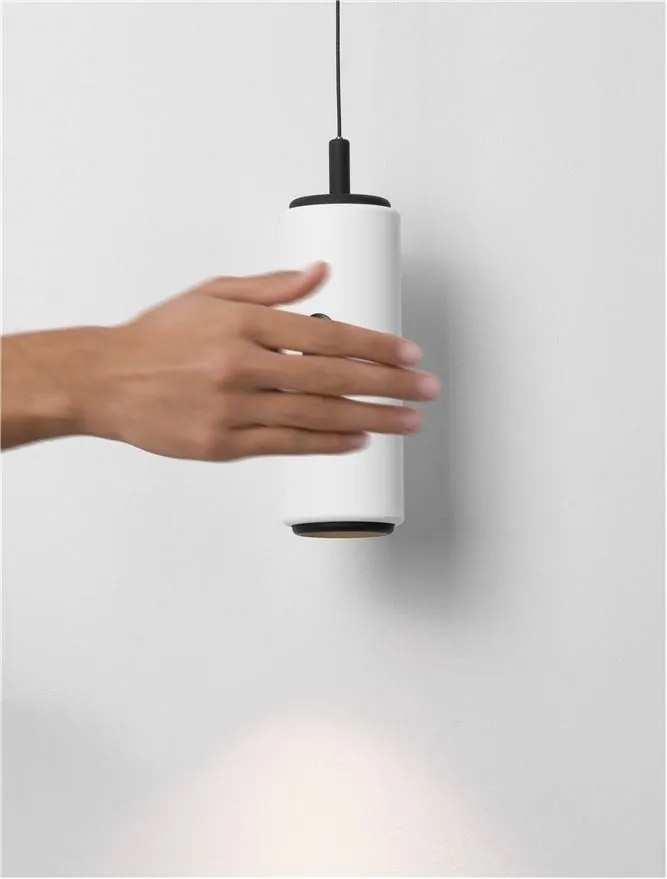 Pendul LED design minimalist ETHERAS alb