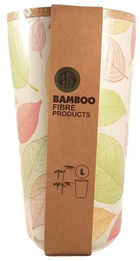 Recipient Verde L pentru depozitare, din fibre de Bambus