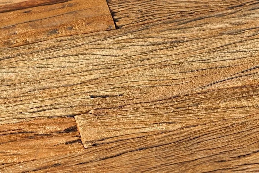 Masa dining, Lemn de Tec, Sticla, Otel Crom, MODERN BAROCK BARRACUDA 200cm