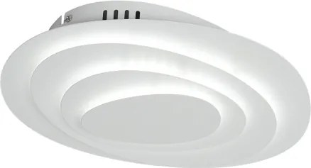 BRILAGI - Lampă de tavan LED dimmabilă MODERN MAXI LED/87W/230V 67x80 cm + telecomandă