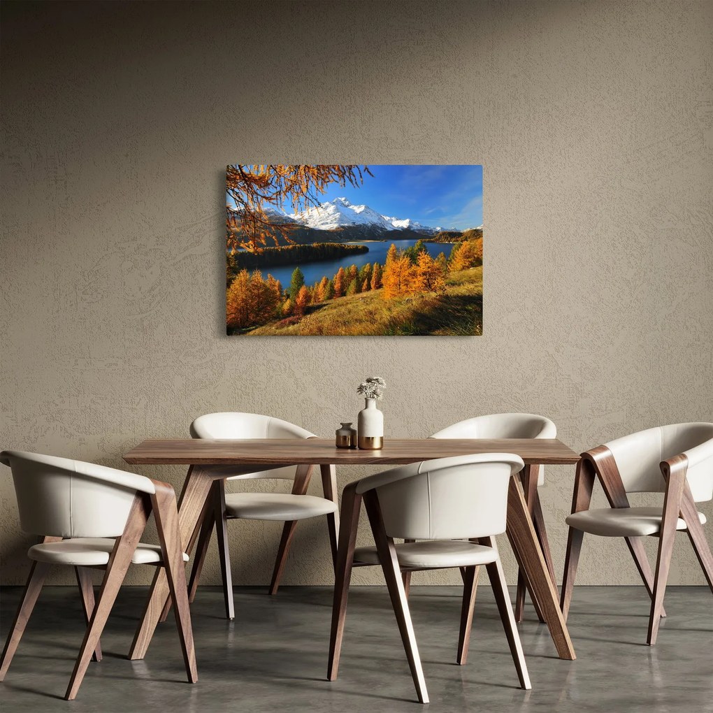 Tablou - Toamna în Alpi (90x60 cm)