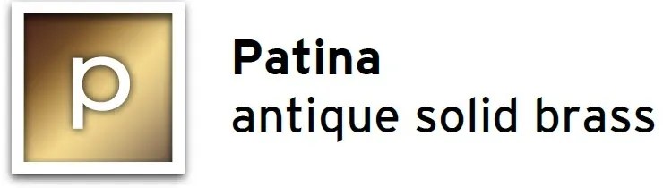 Aplica clasica din alama si cristale Asfour Empire, antique brass