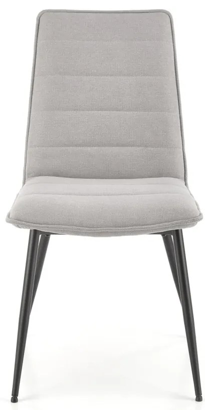 Scaun tapitat K493 gri - H92 cm