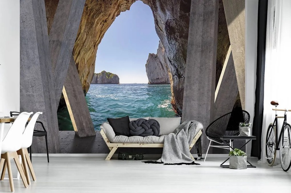 Fototapet - Privire spre ocean (254x184 cm)