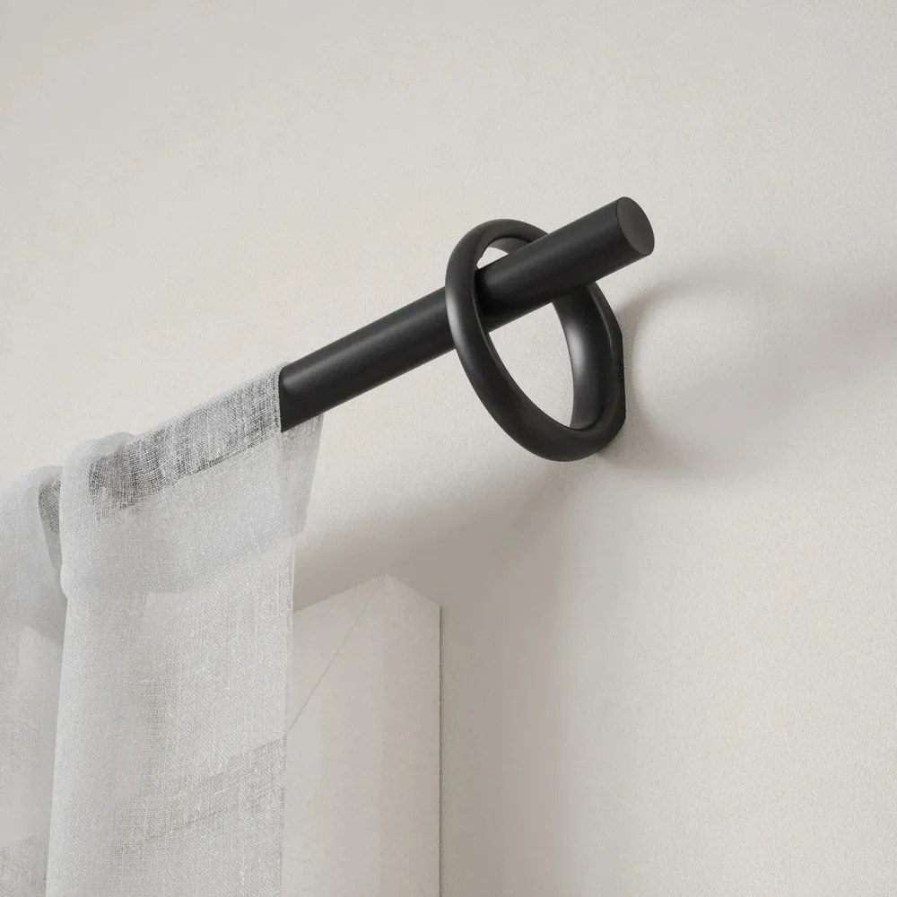 Galerie de perdea extensibilă 107-305 cm din oțel Ringlet – Umbra