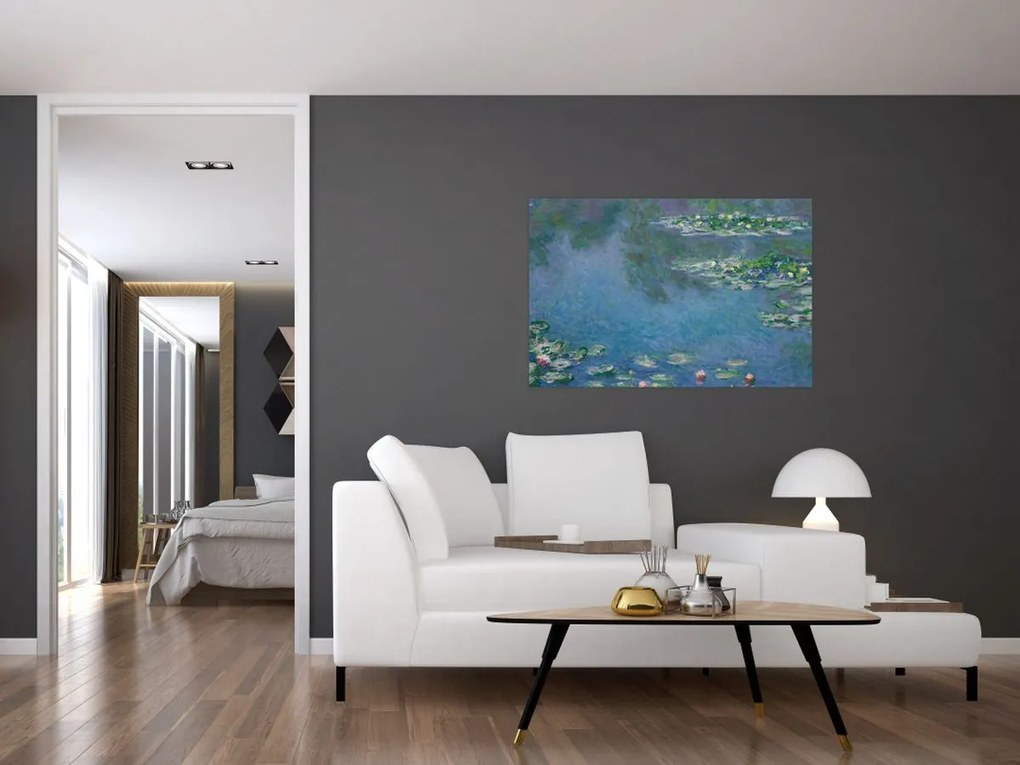 Tablou - Claude Monet, Water Lilies, reproducere (90x60 cm)