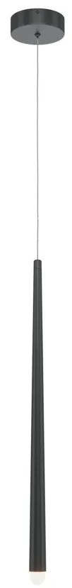 Pendul LED design modern Cascade negru 6,5cm
