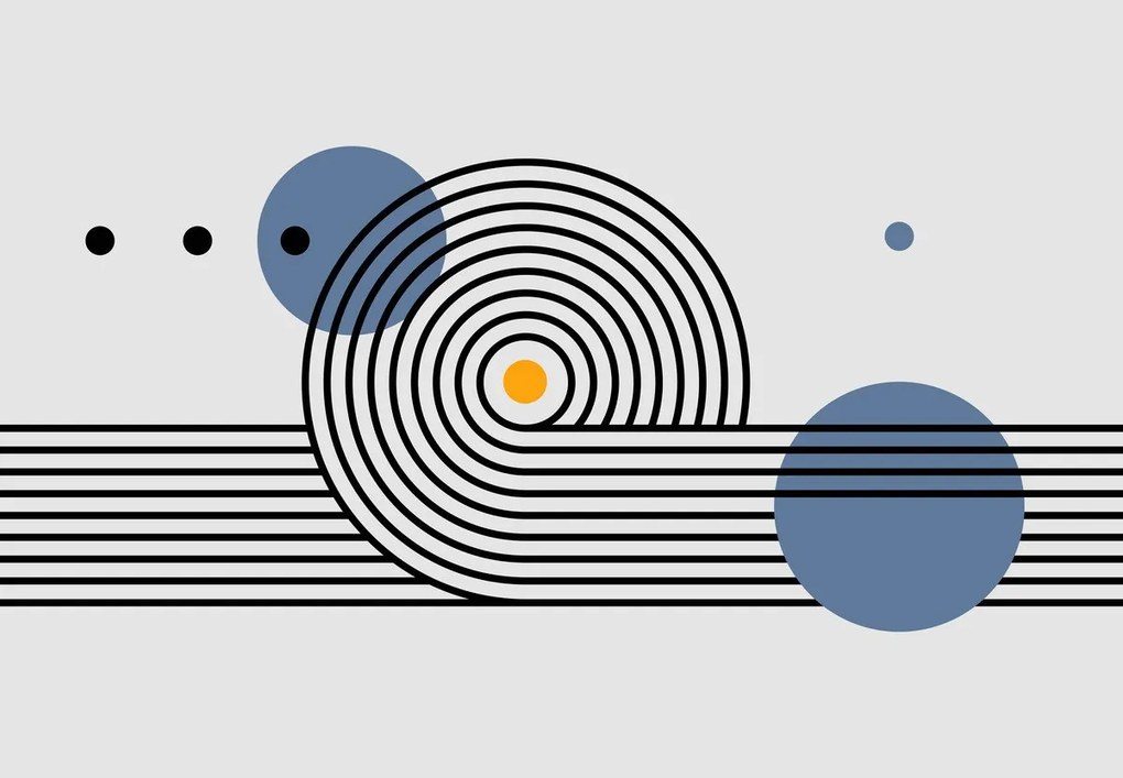 Fototapet - Abstracție minimalistă I. (147x102 cm)