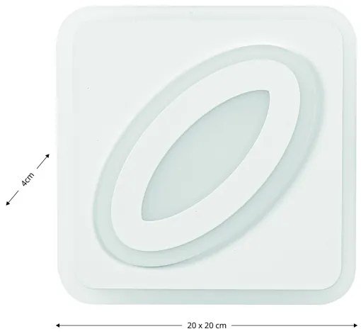 Brilagi - LED Aplica Modern Mini 32W 230V 3000/4000/6000K